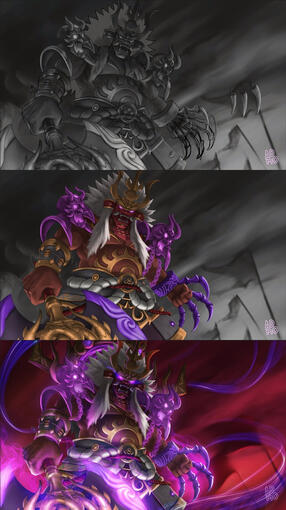 A workflow of creating Franco fanart (MLBB game)