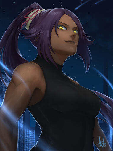 personal Yoruichi fanart